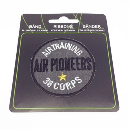 Strygemærke Air pioneers, 62x62 mm