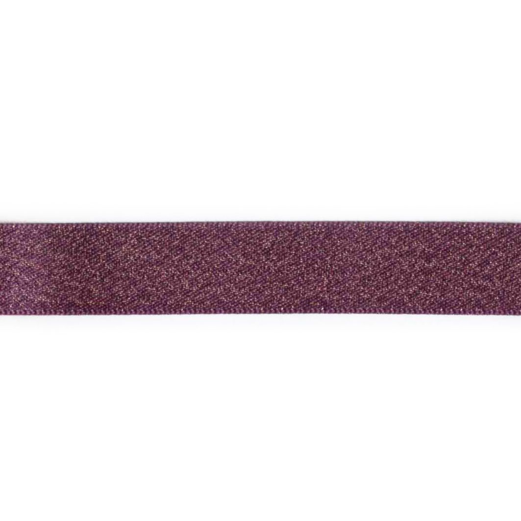 Dekorationsbånd, 16mm, lilla
