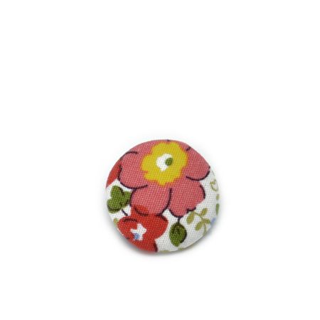 Poplin Blomster, knapper 