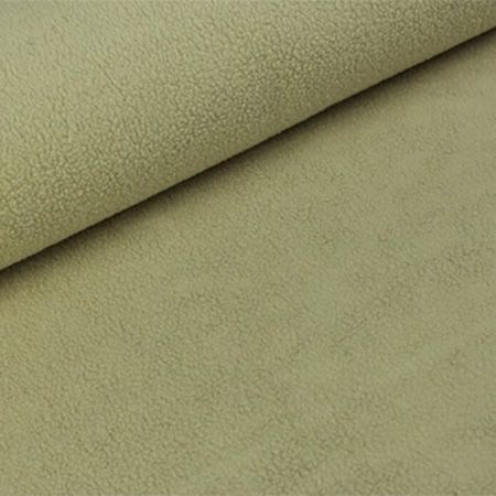 Fleece ensfarvet, metervare 1650 mm, beige